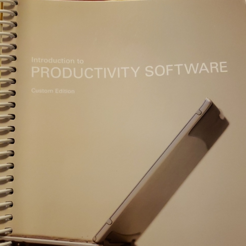 Productivity software book